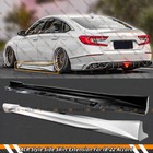 Acr Platinum White Pearl Add On Side Skirt Extensions For 2018-2022 Honda Accord