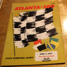 Vintage Lot 4 Racing Booklet Programs Atlanta Winston Alabama Talladega 500