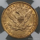 The Nicest You ll See Ngc Ms61 1908  5 Gold Liberty Half Eagle Five Dollars