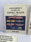 Greenberg s Guide To Lionel Trains Lot Of 5 Books 1945-1969 And Others Mixed