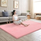 59x79 Baby Play Mat For Floor 1 3  Thick Memory Foam Soft Crawling Mat Area Rug