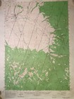 Prarie City  Oregon 1959 Original Vintage Usgs Topography Topo Map 15 Minute