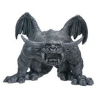Bull Horned Guardian Gargoyle Statue Medieval Figurine Statuette Decoration New