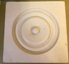 Salvage Wood Carved Square Applique Molding Unpainted Door Decor 4 5  X 4 5 