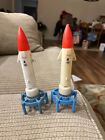 Apollo Rocket Moon Trek Motorized Flying Rocket Vintage Space Toy Hong Kong