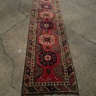 2 4 X 9 3 Vintage Turkish Wool Runner  handknotted 