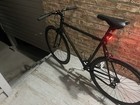 Trek Single Speed Bike Medium Carbon Fiber 29in Wheels Flat Bar Reflectors Black