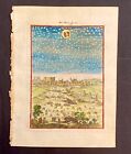 Planet Mars Alain Mallet Engraved Print Views Of Night Sky 1683 Original 