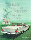 Ford Galaxie Most Beautiful Wedding Of The Year Thunderbird 1958 3-page Print Ad