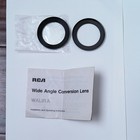 Rca Wal01a Wide Angle Conversion Lens With Adapters   Case For Rca Video Camera