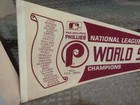 Philadelphia Phillies 1983 World Series Vintage Mlb Baseball Full Size Pennant