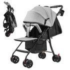 Foldable Lightweight Baby Stroller Kids Travel Pushchair 5-point Safety System