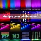 4pc 24led Wall Wash Light 120w Dmx Rgb Chase Light Dj Bar Club Lighting W remote