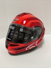 Alpinestars Supertech R10 Carbon Arius Helmet Black white red   Size Large 