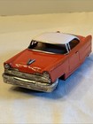 Vintage 1950 s 56   Ichiko Japan Tin Litho Friction Car Lincoln Premiere Orange