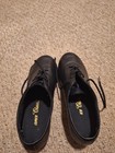 Black Lace-up  Clogging Dance Shoes - Size 6