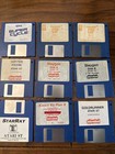 Atari St Games Lot Karate Kid Slaygon Starray Technn Cop Super Cycle