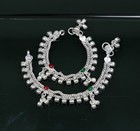 5 5  Sterling Silver New Born Baby Sterling Silver Anklets Bracelet Gift Ank284