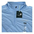 Nautica Angler 1 4 Zip Pullover Mens Xl Ultracool Fishing Blue Long Sleeve Shirt