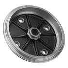 Front Wheel Brake Drum Hub For Kawasaki Kaf620 Kaf950 Mule 2510 2500 1993-2001