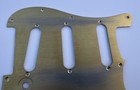 63 71 Fender Stratocaster Pickguard Gold Anodized Relic Usa Standard Strat 70   s