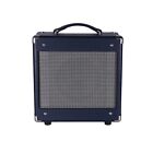 Usa 5f1 Tweed Champ 60s Guitar Tube Amp Amplifier Cabinet W Speaker Diy Blue