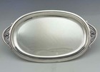 Danish Sterling Silver Tray By C C Hermann 12 1 2 