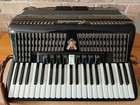 Black Scandalli Custom Built Piano Accordion Lmh 41 120