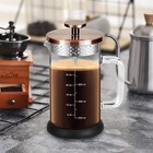 French Press Coffee Maker 34oz   1 Quart 304 Stainless Steel Coffee Press wit   
