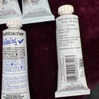 Grumbacher Vintage Pre-tested Oil Paint  37ml 1 25 Oz Lot Of 5 Blue Red Yellow