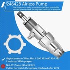246428 Airless Spray Pump For Graco Ultra Max Ii Paint Sprayers Linelazer 3400