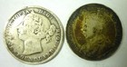 2 Newfoundland Canada Silver 20 Cent Coins 1900   1912