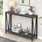 Console Table For Entryway  Modern Sofa Table Behind Couch  Narrow Entry Tabl   