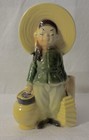 Vintage Royal Copley Pottery Ceramic Chinese Asian Oriental Girl Planter