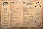 Spenger s Fish Grotto - Berkeley  Ca  Vintage Menu