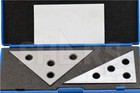 Shars 30   45 Degree Solid Angle Plate Hardened Steel 4 Holes 11 32    