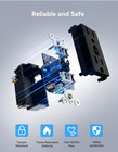 Toma De Pared Inteligente Wifi 2 4 Ghz  2 Enchufes Independientes  Sin Hub  Pack