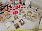 Vintage Dollhouse Furniture   Accessories Large Estate Lot Ideal Petite Princess