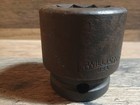 1  Drive 8 Point Shallow Socket Black Finish For Impact Use Williams Usa 6-832