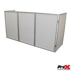 Pro X Xf-5x3048s 5 Panel Silver Frame Dj Facade W stainless Quick Release