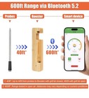 Smart Bluetooth Wireless Meat Thermometer Digital Bbq  Grill  Oven  Smoker  Air