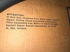 Vintage Nos 1163 Goodyear Gasoline Pump  Hose 3 4 X 9 Feet New In Box  Gas  Hose