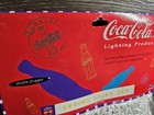 Vintage Coca Cola Christmas String Lights 14  10 Bottles And Covers 1996