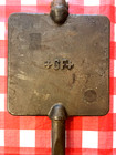 Rare Antique Georg Fischer 273 Cast Pizzelle Iron Waffle Maker Swiss 1900 s