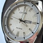 Citizen Eco-drive Cto Mens Silver Calendar Bracelet Watch 42mm  Aw0080-57a