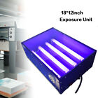 60w Screen Printing Exposure Unit 18 x12  Silk Screen Printing Machine Uv Light