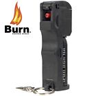 2 Pack Burn Pepper Spray For Self Defense - 1 2 Oz Black Keychain Flip Top