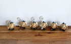 Baseball Photo Holders Place Card Holders Sports Party Decor Memo Clips Set Of 4