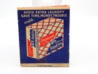Vintage Matchbook Diamond Embossed Paper Napkins Missing 4 Matches