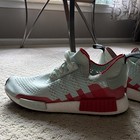 Adidas Nmd_r1 Primeknit  linen Green Scarlet 
